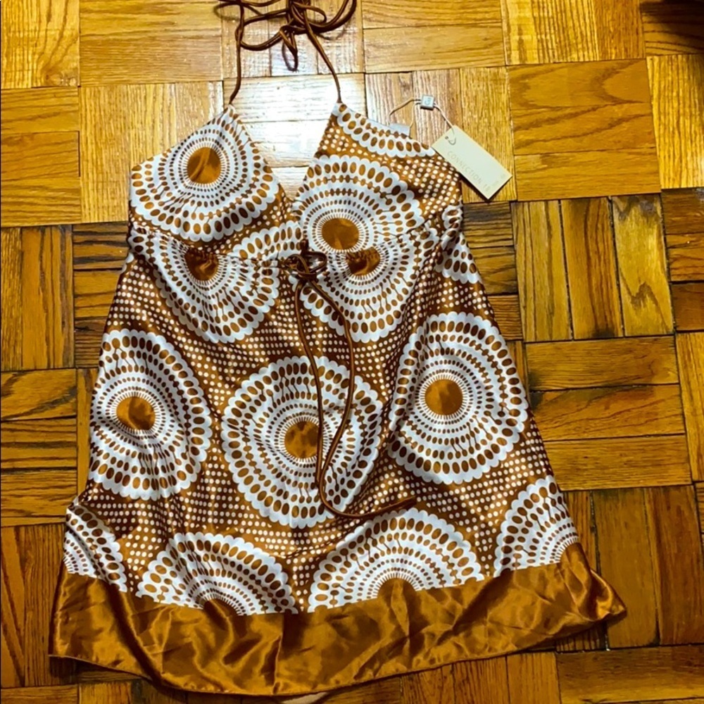 NWT connection 18 mini dress/ long top size: M